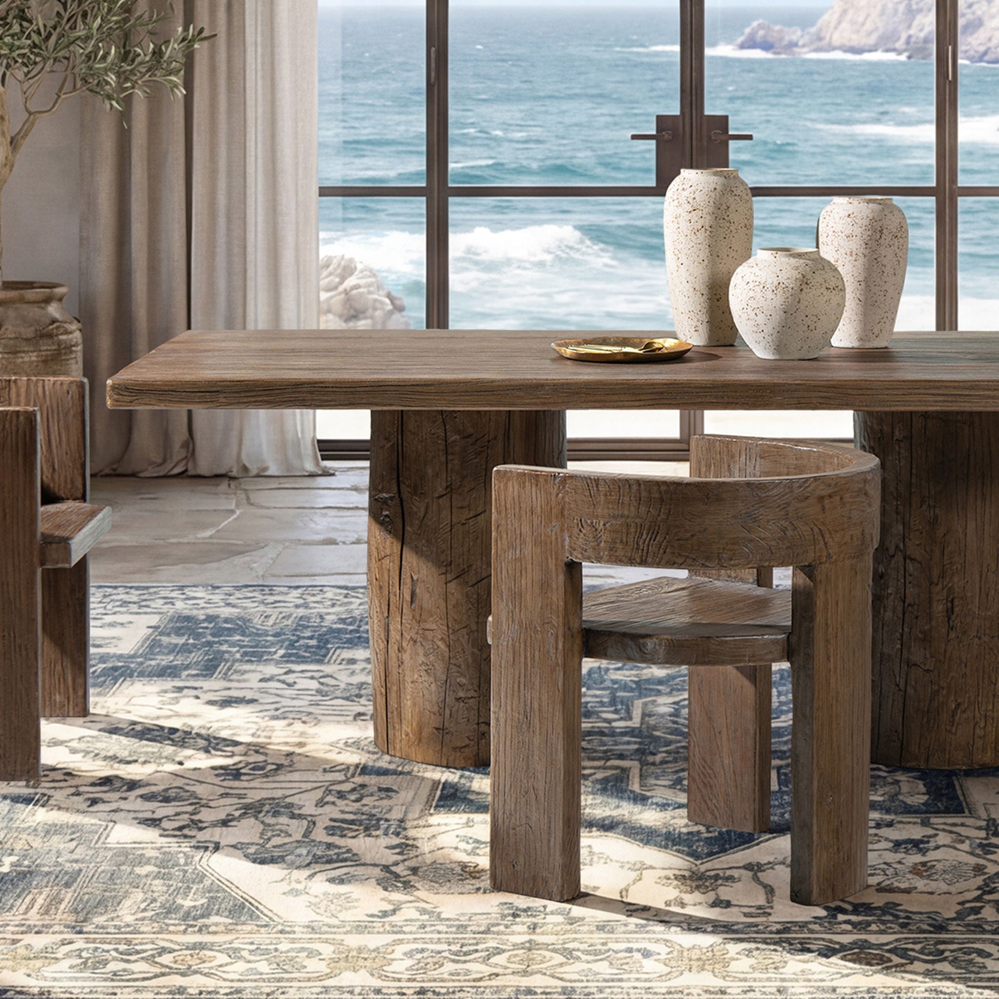 Soren - Accent Curved Dining Chair