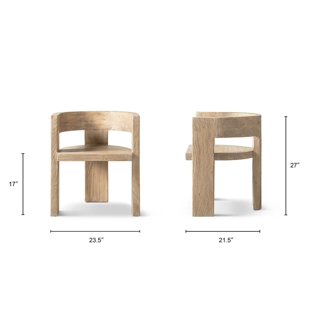 Soren - Accent Curved Dining Chair