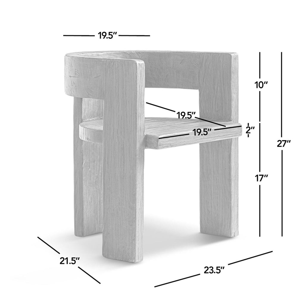 Soren - Accent Curved Dining Chair